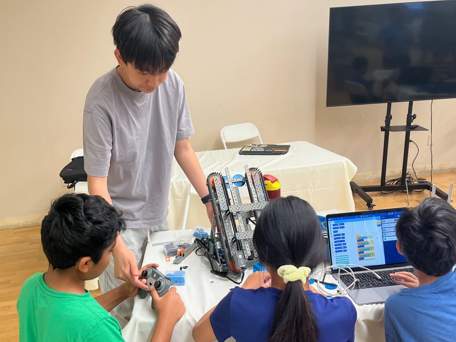 RoboSTEM volunteers at an event